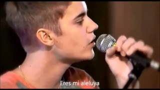 Justin Bieber  As long as you love me LIVE subtitulado en español [upl. by Wenda]