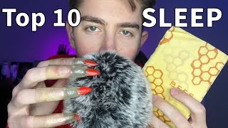 Top 10 ASMR Triggers for Sleep [upl. by Elletsyrc514]