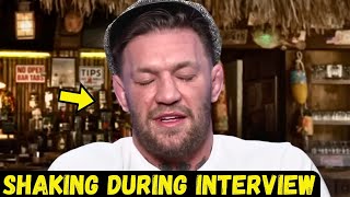 Conor McGregor Has SPASMS amp CONVULSES During Interview SCARY [upl. by Lamhaj424]