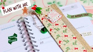 Plan with me ⎢Agenda Mr Wonderful  DIY marque page ☆ [upl. by Decima]