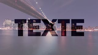 photoshop tutorial  Effet de texte transparent [upl. by Lodovico363]