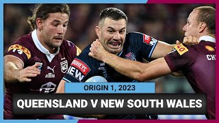 State of Origin 2023  QLD Maroons v New South Wales Blues  Full Match Replay  Game 1 [upl. by Navoj]