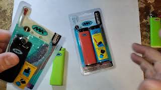 MK Standard amp Windproof torch Lighters review Dollar Tree Items [upl. by Intosh498]