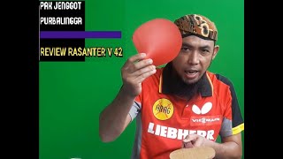 Review of Rasanter V42 Karet pengganti Tenergy dan jauh lebih murah [upl. by Norraf]