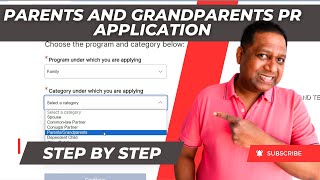 Parents And Grandparents PR Application  Explained In Step By Step 2024 🔥 [upl. by Citarella38]