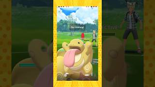 🤯😳No Shields😈 BEST BUDDY ✨LICKITUNG✨ IS A PROBLEM pokemongo pvp gbl shiny battles shorts [upl. by Gerdi]