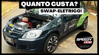 Um CELTA 100 ELÉTRICO e com 22 kgfm de TORQUE swape [upl. by Acinomahs]