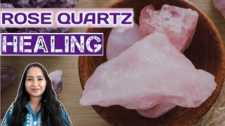 Rose Quartz Properties  Rose Quartz and Self Love  spiritual growth with nimisha [upl. by Kokoruda601]