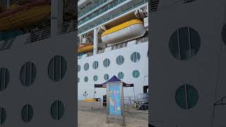 Serenade of the seas docked in Cozumel royalcaribbean cruise vacation weekend hurricane [upl. by Marianne]