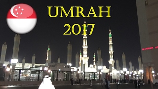 TMWinter Umrah 2017 Zuhr Azan Masjid Nabawi [upl. by Tulley]