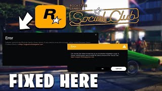 How to Fix Rockstar Games Launcher amp Social Club Errors 2024 StepbyStep Guide [upl. by Euqor]