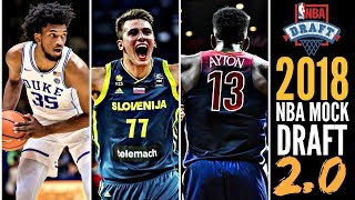 2018 NBA Mock Draft 20 DeAndre Ayton  Marvin Bagley  Luka Doncic [upl. by Eiliak]