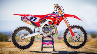 2023 Honda CRF450 Works Edition TESTED [upl. by Yrome]