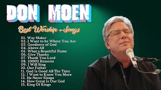 TOP 20 DON MOEN CHRISTIAN HITS 🙏 Powerful Praise amp Worship Songs 2 🙏 Uplifting Gospel Music [upl. by Nayhr]