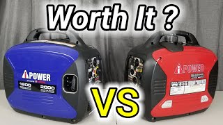 Aipower Yamaha VS Aipower 2000 CHEAPEST inverter generator IS IT WORTH THE EXTRA MONEY [upl. by Veronike147]