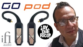 La máxima calidad en audio Bluetooth  ifi GO pod [upl. by Eylrac]