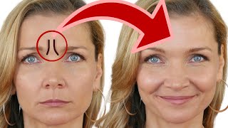 DER Trick um Zornesfalten zu mindern kaum bekannt  Gua Sha [upl. by Ellerehc]