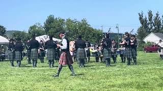 78th Highlanders Halifax Citadel Grade 1 Medley Antigonish Highland Games 2024 [upl. by Inhsor224]