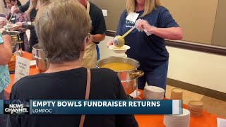 Empty Bowls fundraiser returns to Lompoc [upl. by Kato]