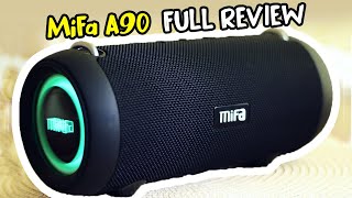 MiFa A90 60W Bluetooth Speaker ENGLISH REVIEW 2023 [upl. by Gazo]