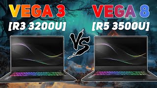 Vega 3 vs Vega 8  Comparison in eSports games  Ryzen 3 3200u vs Ryzen 5 3500u [upl. by Gerson558]