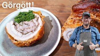 Homemade Porchetta Simple Recipe with Salsa Verde  Perfect every time [upl. by Thornie146]