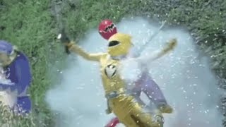 Ryona Abaranger vs Killer Ghost BAKURYU SENTAI ABARANGER part 1 [upl. by Odnavres]