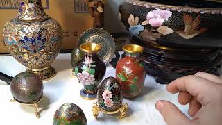 Beginner discussion on Chinese cloisonné and plique á jour Various styles and techniques [upl. by Boony]