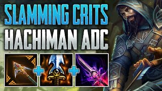 CRIT META IS BACK Hachiman ADC Gameplay SMITE Conquest [upl. by Aneala100]