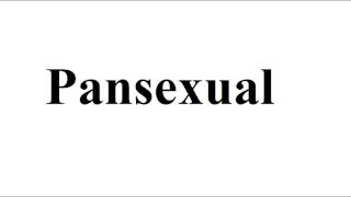 What does Pansexual sexuality mean [upl. by Farkas]