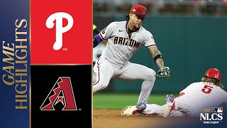 Dbacks vs Phillies NLCS Game 6 Highlights 102323  MLB Highlights [upl. by Al]