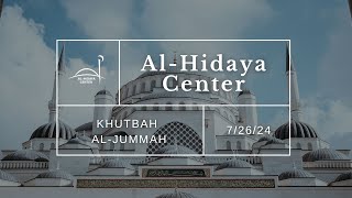 Jummah Livestream  72624  Second Khutbah  Shaykh Djafer Sebkhaoui [upl. by Nohsar919]