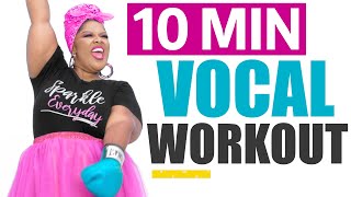 10 Minute Daily VOCAL WORKOUT Vocal Exercise subtitles [upl. by Laws]