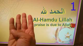 Dihkr 4  How to perfom Dhikr Sunnah Way of Counting Tasbih in How to make a Tasbih [upl. by Demeter]