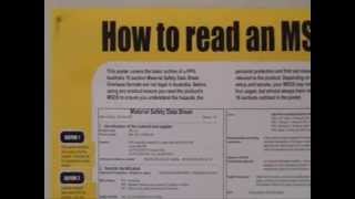 How to Read MSDS [upl. by Pompei]