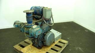 Used Stokes Microvac Rotary Piston Vacuum Pump  Stock 43217011 [upl. by Kutzer]