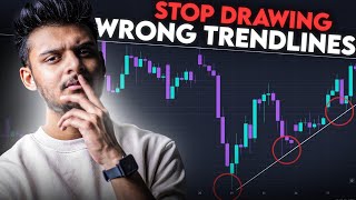 How to Draw Accurate TRENDLINES in 2024 [upl. by Ahsoj]