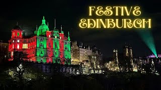 Christmas MARKET in Edinburgh 2023 [upl. by Ycart97]