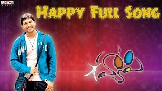 Happy Full Song  Happy Telugu Movie Songs Allu Arjun Yuvan Shankar Raja Hits  Aditya Music [upl. by Olag40]