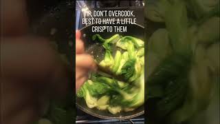 How to stir fry bok choy [upl. by Meredith]