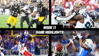 Every Week 11 Game Highlight [upl. by Josias]