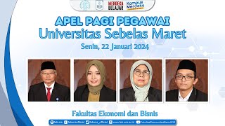 Apel Pagi Pegawai Universitas Sebelas Maret [upl. by Hilar]