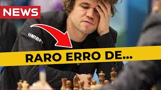 RARO ERRO em MAGNUS CARLSEN VS MVL no Xadrez [upl. by Yellas]