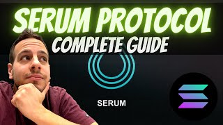 Serum Solana DEX Limit Orders Protocol  Complete Guide  SRM Token Potential [upl. by Aicemaj]