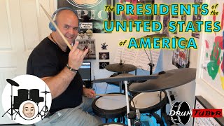 Peaches  The Presidents of the United States of America  Drum Cover [upl. by Hillard871]