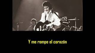 ELVIS PRESLEY  Hurt  con subtitulos en español  BEST SOUND [upl. by Heyward]