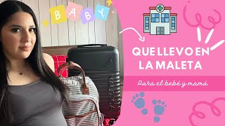 Que llevar en la maleta para el hospital bebémadre 🤱🏻🏨🧸2024 mama bebe [upl. by Naened463]