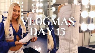 VLOGMAS DAY 15  My Cause My Boots game day vlog [upl. by Inglis870]