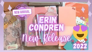 ⭐️💜NEW RELEASE Erin Condren 💜⭐️Hello Kitty gift set ⭐️ Hello Kitty Planner 😍 [upl. by Decker]