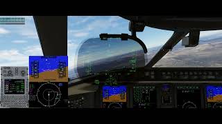 XPlane 12 Challenger 650 DAAT ILS 08 ASKEM [upl. by Erreid]